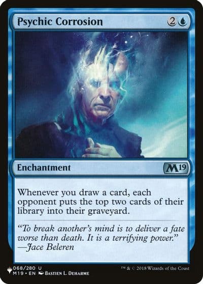 Psychic Corrosion The List Reprints Magic card