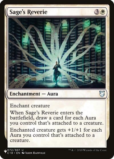 Sages Reverie The List Reprints Magic card