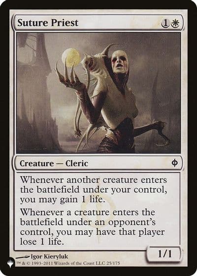 Suture Priest The List Reprints Magic card