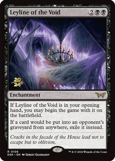 Leyline of the Void 0106 Prerelease Cards Magic card