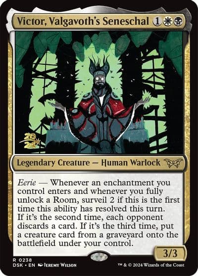 Victor Valgavoths Seneschal Prerelease Cards Magic card