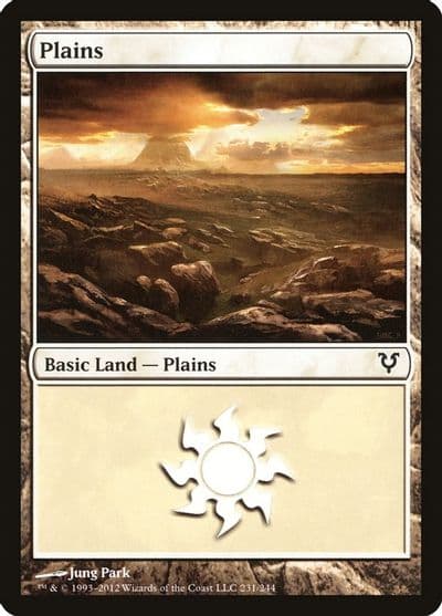 Plains 231 Avacyn Restored Magic card