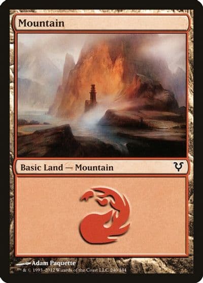 Mountain 240 Avacyn Restored Magic card