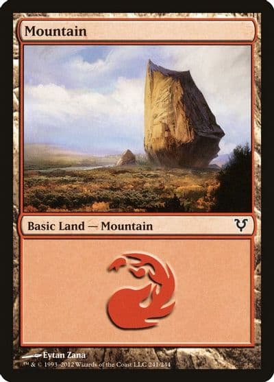 Mountain 241 Avacyn Restored Magic card