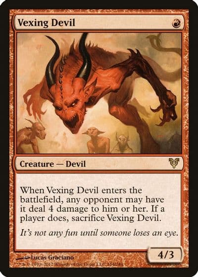 Vexing Devil Avacyn Restored Magic card