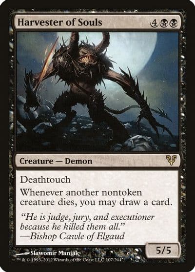 Harvester of Souls Avacyn Restored Magic card