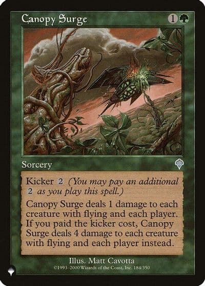 Canopy Surge The List Reprints Magic card
