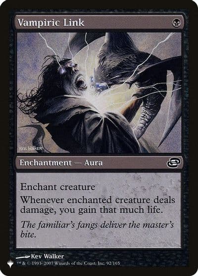 Vampiric Link The List Reprints Magic card