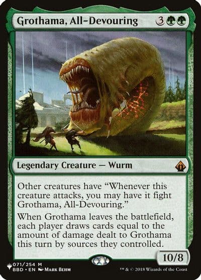 Grothama All Devouring The List Reprints Magic card