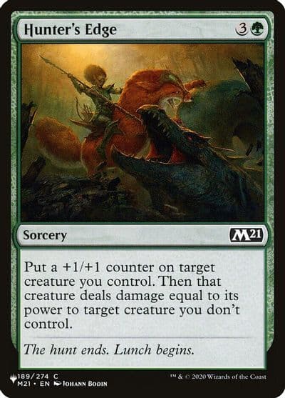Hunters Edge The List Reprints Magic card