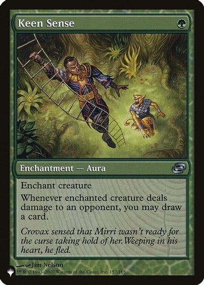 Keen Sense The List Reprints Magic card