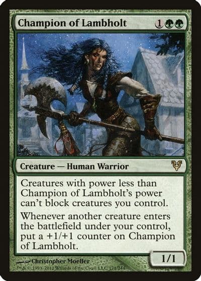 Champion of Lambholt Avacyn Restored Magic card
