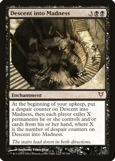 Descent into Madness Avacyn Restored Magic card