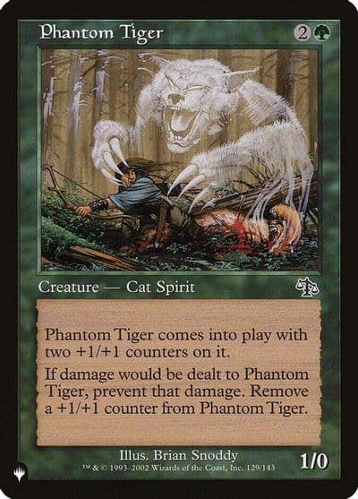 Phantom Tiger The List Reprints Magic card