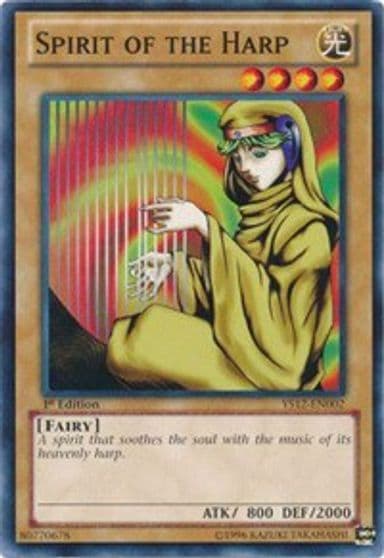 Spirit of the Harp Starter Deck: Xyz Symphony Yu-Gi-Oh! card