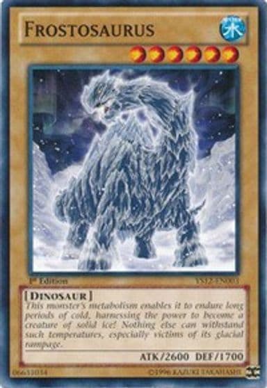 Frostosaurus Starter Deck: Xyz Symphony Yu-Gi-Oh! card