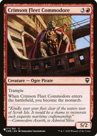 Crimson Fleet Commodore The List Reprints Magic card