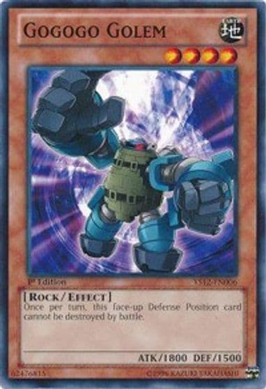 Gogogo Golem Starter Deck: Xyz Symphony Yu-Gi-Oh! card