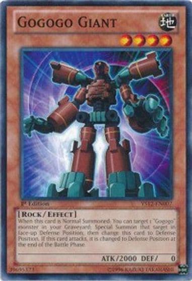 Gogogo Giant Starter Deck: Xyz Symphony Yu-Gi-Oh! card