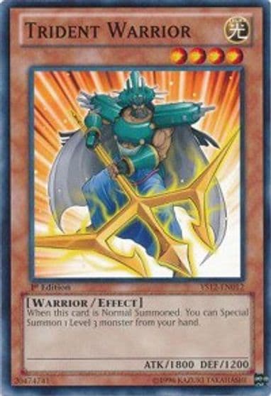 Trident Warrior Starter Deck: Xyz Symphony Yu-Gi-Oh! card