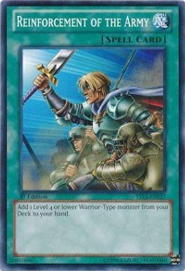 Reinforcement of the Army Starter Deck: Xyz Symphony Yu-Gi-Oh! card