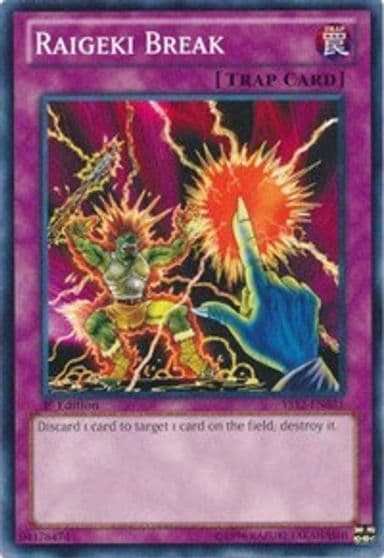 Raigeki Break Starter Deck: Xyz Symphony Yu-Gi-Oh! card