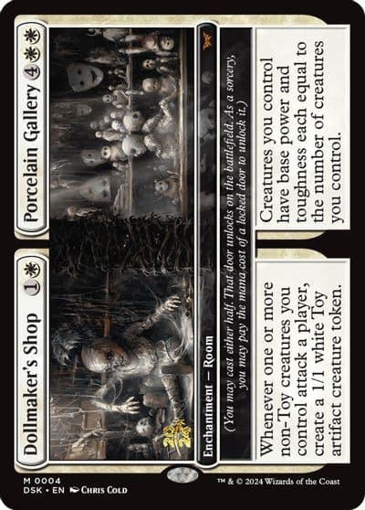 Dollmakers Shop Porcelain Gallery Prerelease Cards Magic card