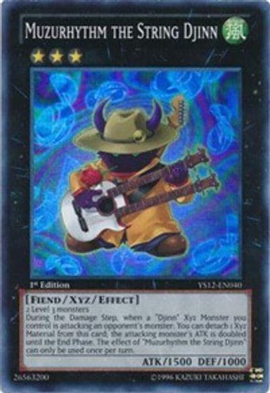 Muzurhythm the String Djinn Starter Deck: Xyz Symphony Yu-Gi-Oh! card