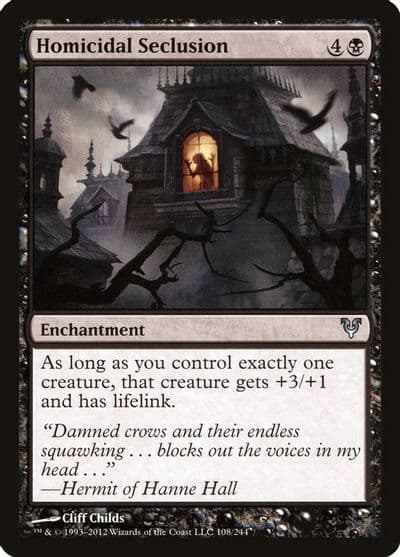 Homicidal Seclusion Avacyn Restored Magic card