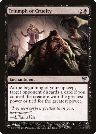 Triumph of Cruelty Avacyn Restored Magic card