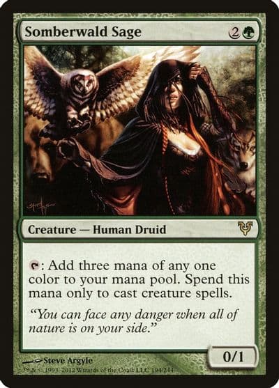 Somberwald Sage Avacyn Restored Magic card