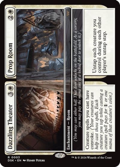 Dazzling Theater Prop Room Promo Pack: Duskmourn: House of Horror Magic card