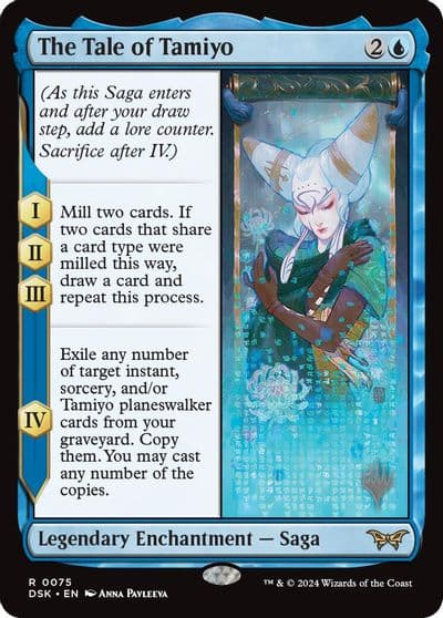 The Tale of Tamiyo Promo Pack: Duskmourn: House of Horror Magic card