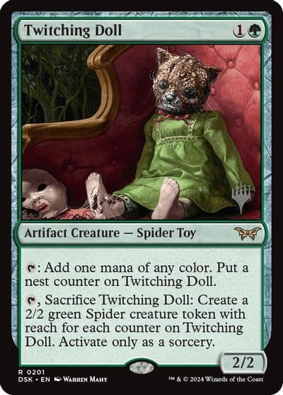Twitching Doll Promo Pack: Duskmourn: House of Horror Magic card