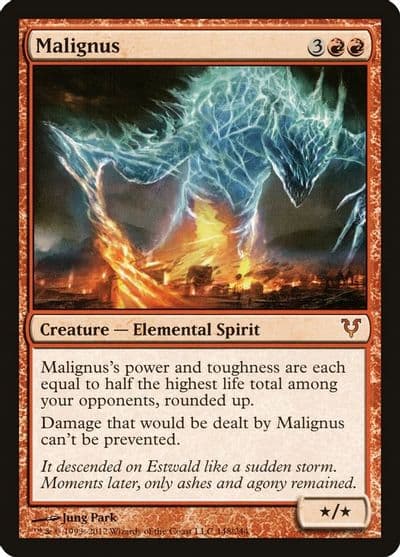 Malignus Avacyn Restored Magic card