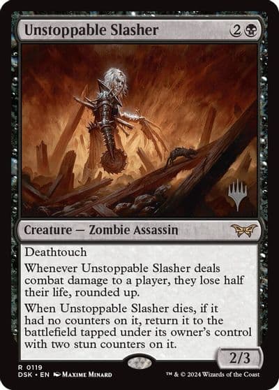 Unstoppable Slasher 0119 Promo Pack: Duskmourn: House of Horror Magic card