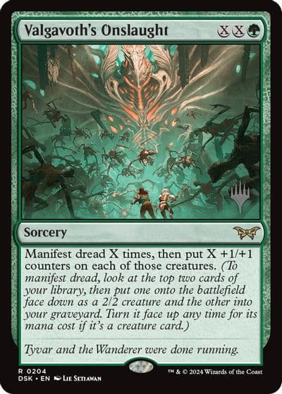 Valgavoths Onslaught Promo Pack: Duskmourn: House of Horror Magic card