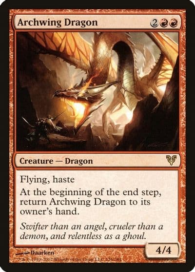 Archwing Dragon Avacyn Restored Magic card
