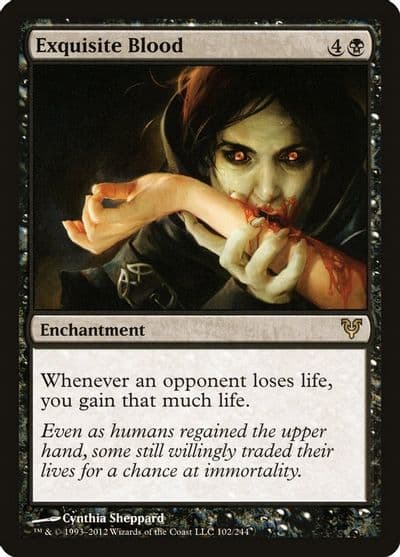 Exquisite Blood Avacyn Restored Magic card