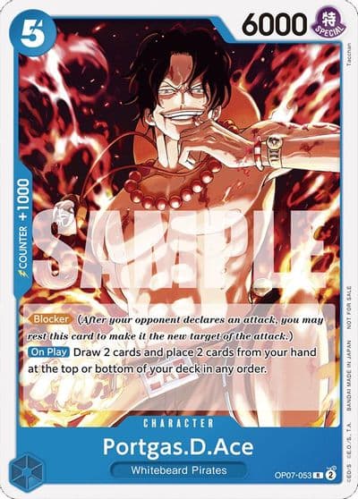 PortgasDAce Tournament Pack 2024 Oct Dec One Piece Promotion Cards One Piece card