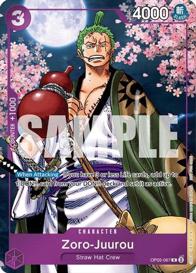 Zoro Juurou Event Pack Vol 5 One Piece Promotion Cards One Piece card