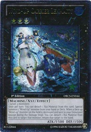 Wind Up Carrier Zenmaity UTR Order of Chaos Yu-Gi-Oh! card