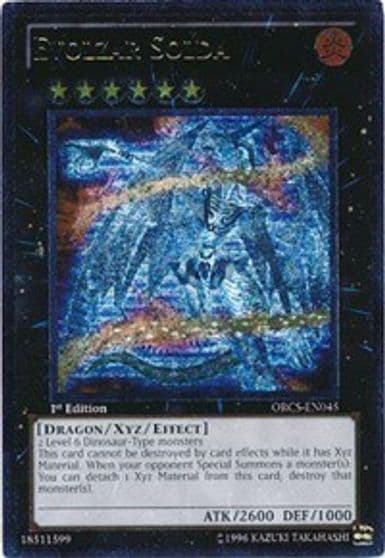 Evolzar Solda UTR Order of Chaos Yu-Gi-Oh! card