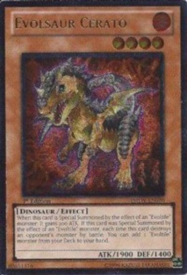 Evolsaur Cerato UTR Photon Shockwave Yu-Gi-Oh! card