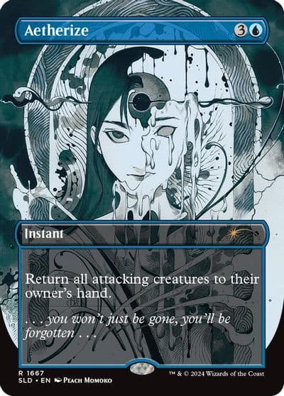 Aetherize Secret Lair Drop Series Magic card