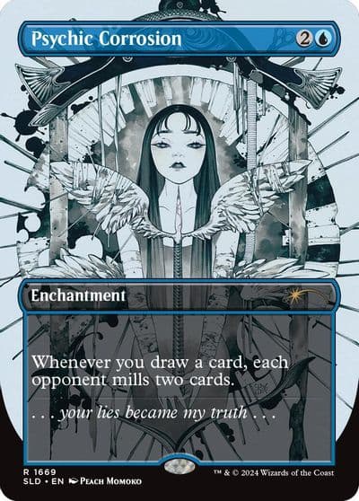 Psychic Corrosion Secret Lair Drop Series Magic card