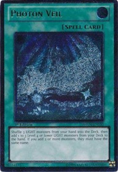 Photon Veil UTR Photon Shockwave Yu-Gi-Oh! card
