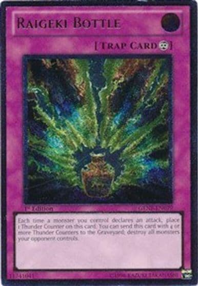 Raigeki Bottle UTR Generation Force Yu-Gi-Oh! card