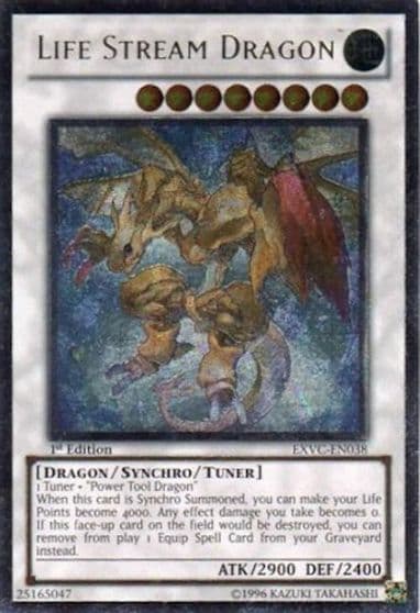 Life Stream Dragon UTR Extreme Victory Yu-Gi-Oh! card