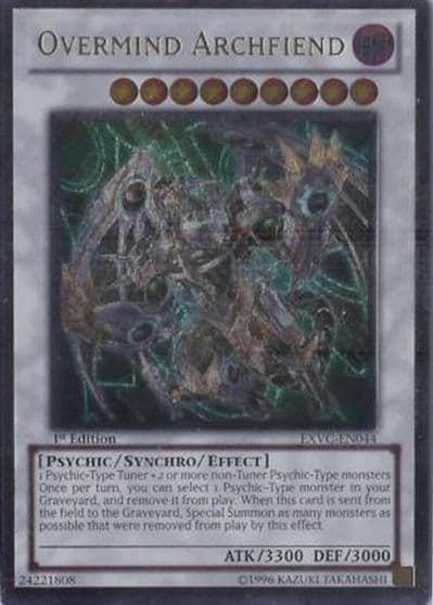 Overmind Archfiend UTR Extreme Victory Yu-Gi-Oh! card